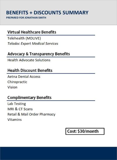 Benefits + Discounts Summary_Report-page-001 Benefits + Discounts Summary_Report-page-001